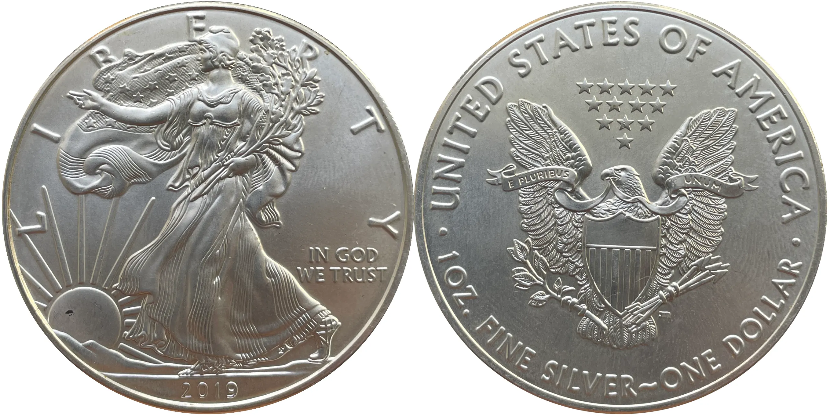 1 dollar USA, Silver Eagle Bullion Coin 2019