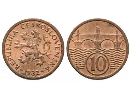 10 haléř 1932 — příklad posuzování stavu mince