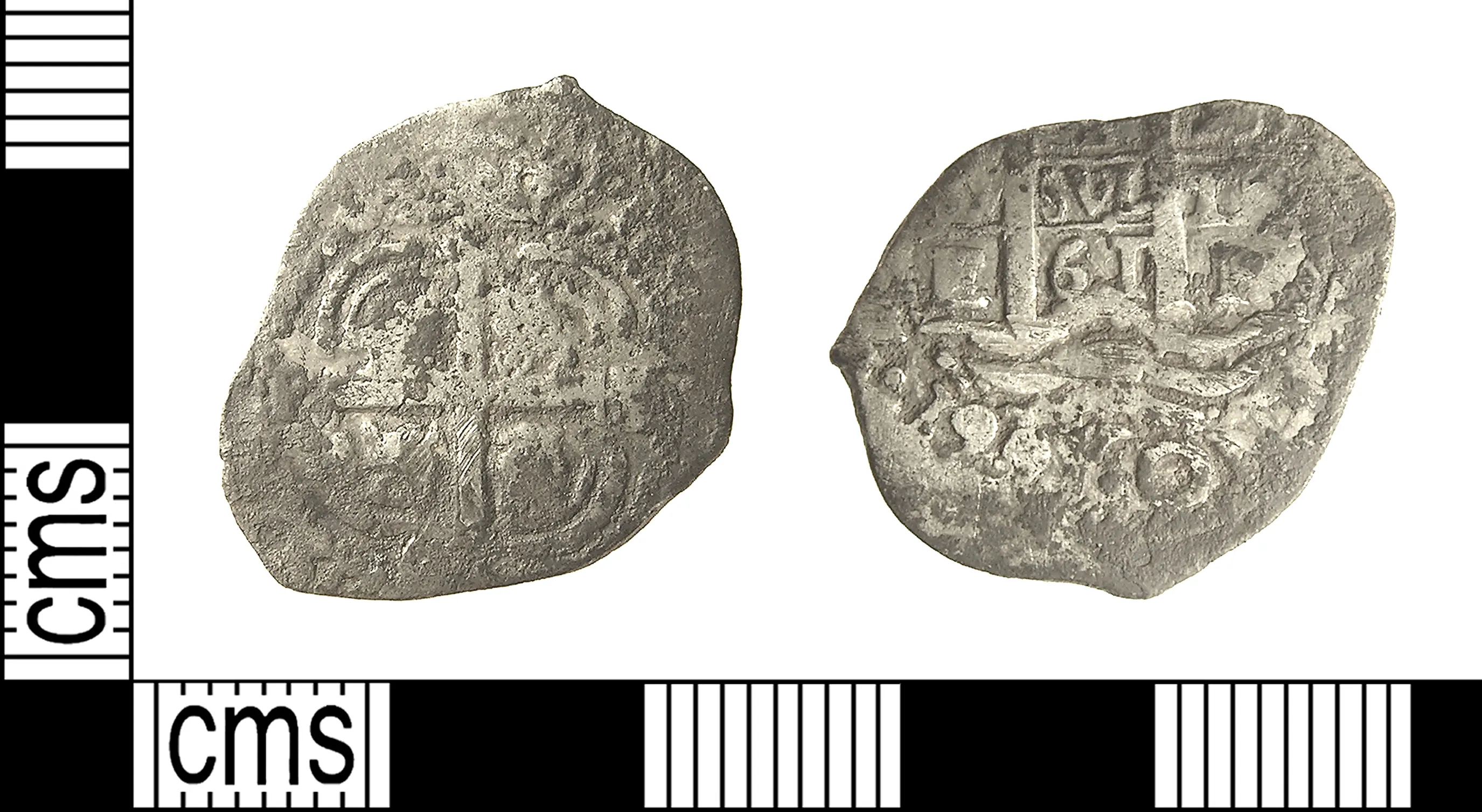 Post-Medieval Coin, Real (cob) Piece (FindID 575090)