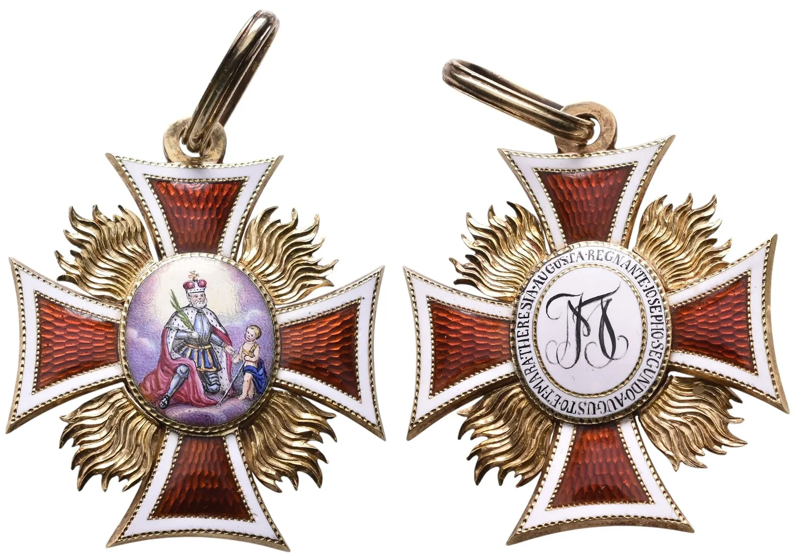 Řádový odznak Metropolitní kapituly u sv. Václava v Olomouci z 60. eAukce AUREA Numismatika